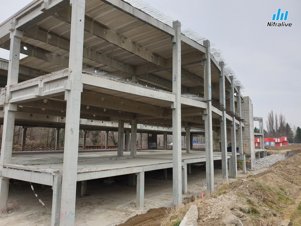 Promenada Living Park Nitra, výstavba