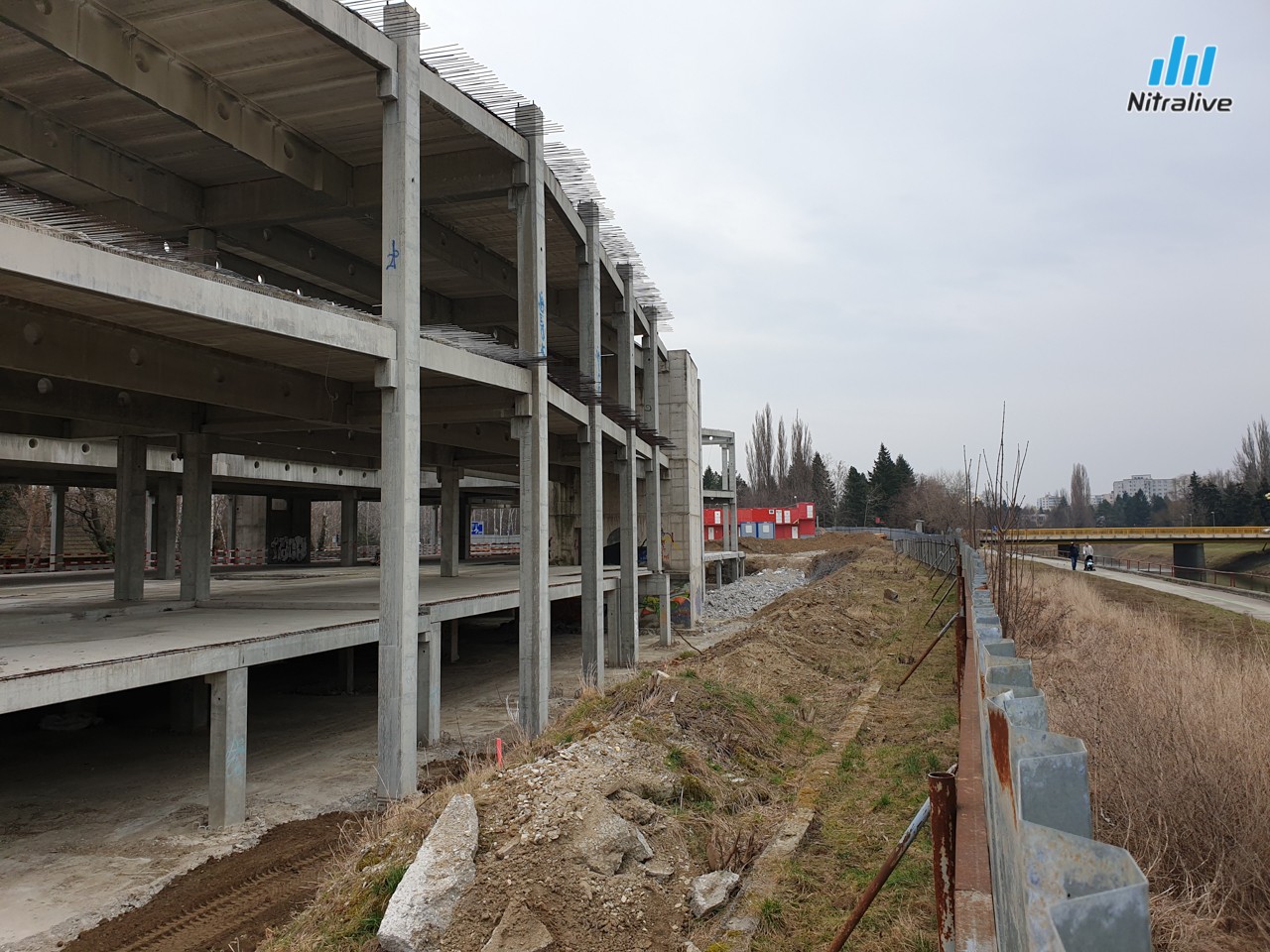 Promenada Living Park Nitra, výstavba