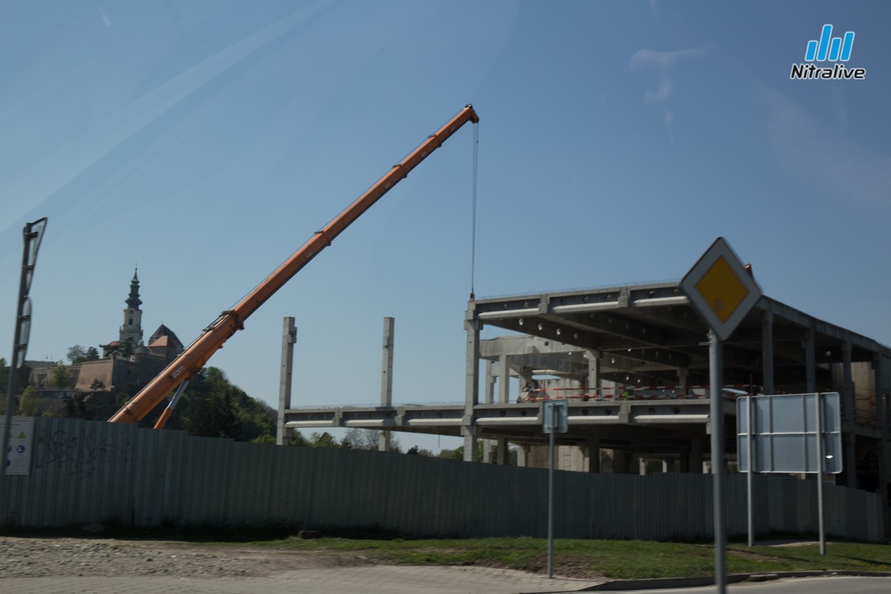 Promenada Living Park Nitra, výstavba