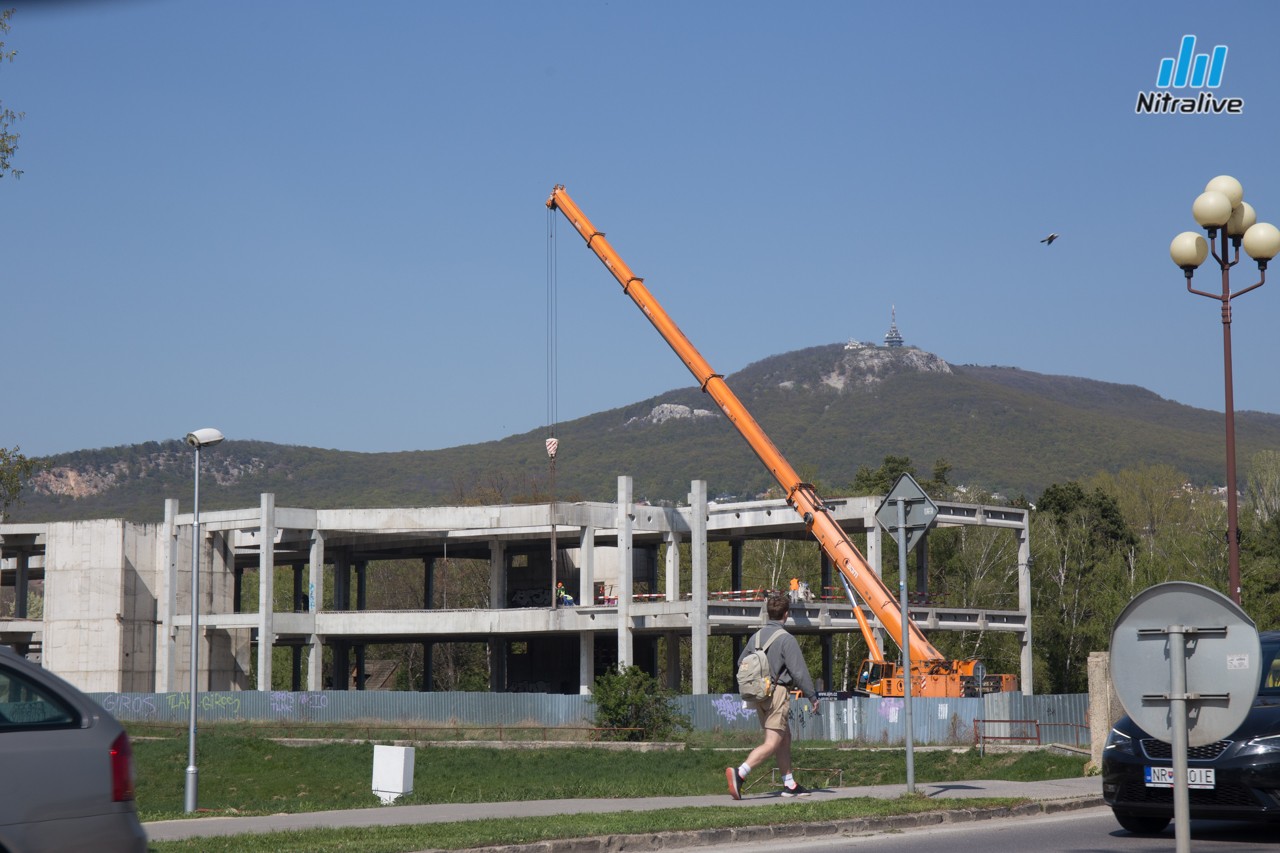Promenada Living Park Nitra, výstavba
