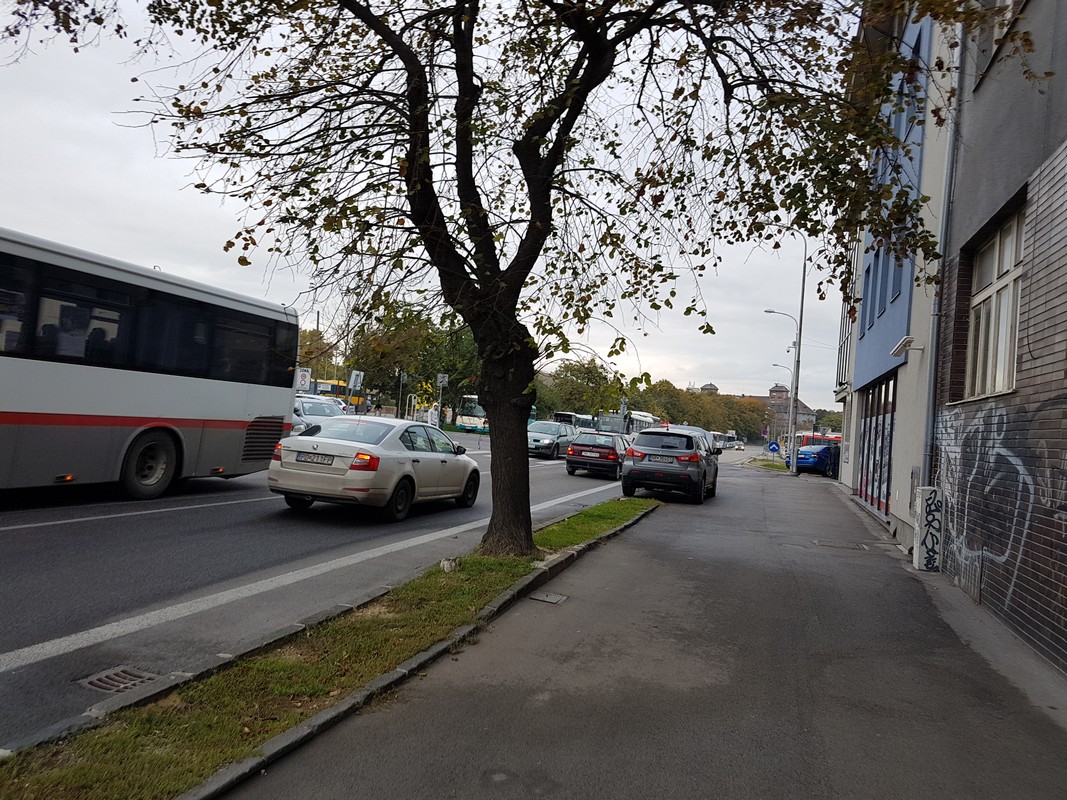 Cyklotrasa AS Nitra - ČSA - mapa