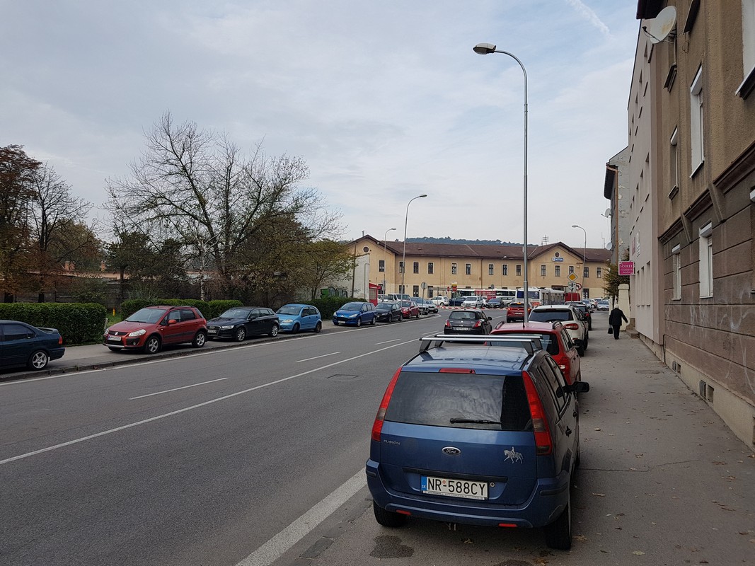 Cyklotrasa AS Nitra - ČSA - mapa