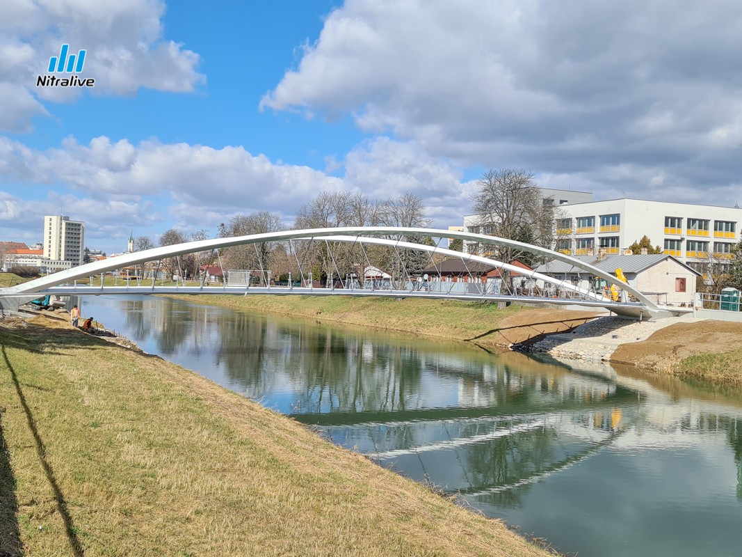 Výstavba cyklolávky v Nitre, 21. november 2020