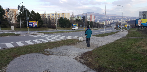 Na križovatkách sa vybudujú cykloprechody, ktoré sa doplnia návestidlami (semafórmi) pre cyklistov