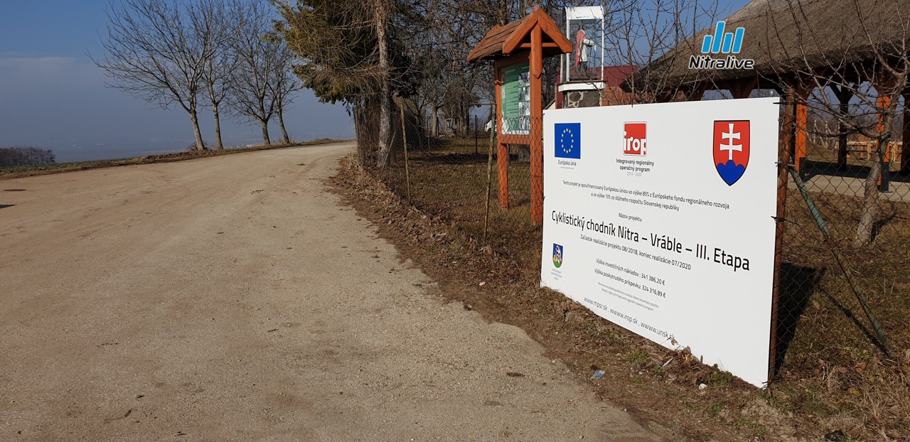Cyklotrasa Nitra-Janíkovce - Golianovo