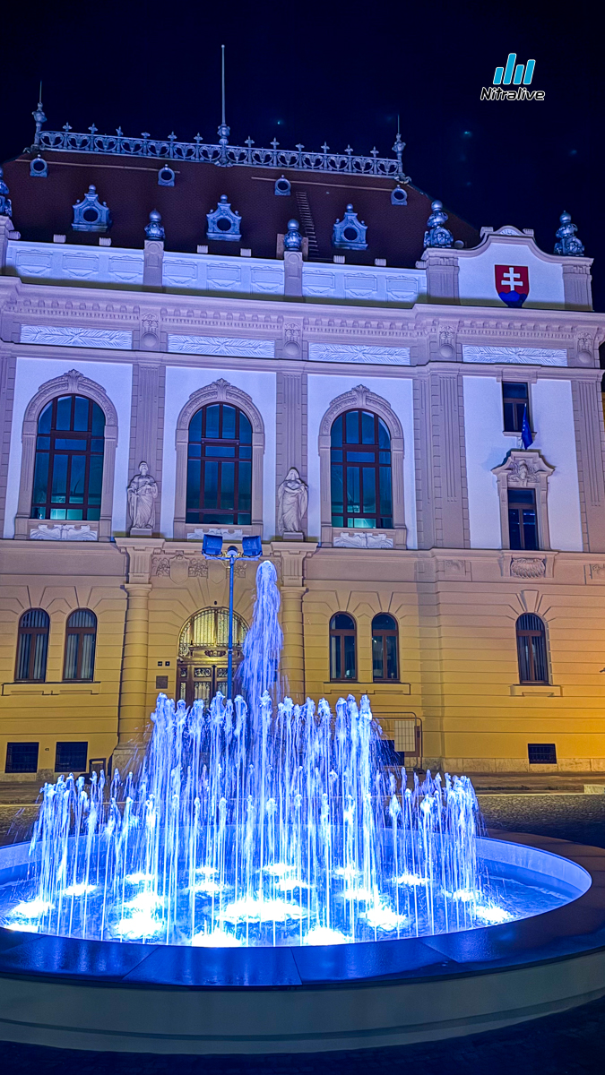 Fontána Okresný súd Nitra, rekonštrukcia