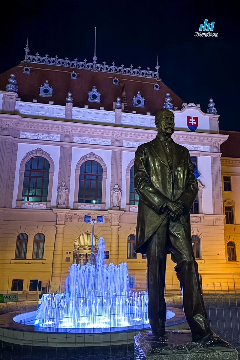 Fontána Okresný súd Nitra, rekonštrukcia