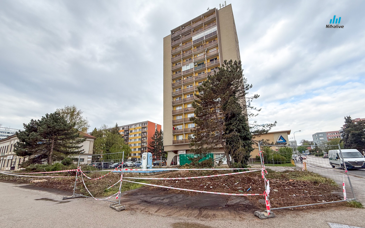 Revitalizácia fontány Okresný úrad Nitra