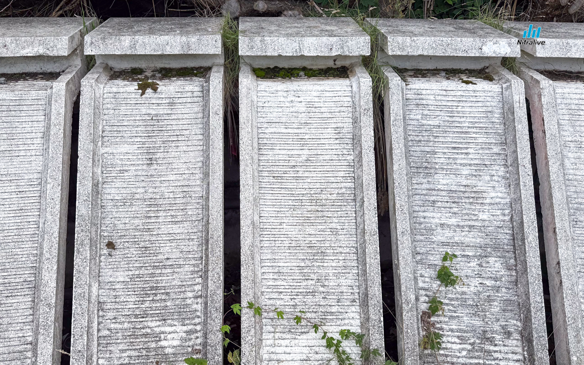 Fontána PKO Nitra, pôvodný stav