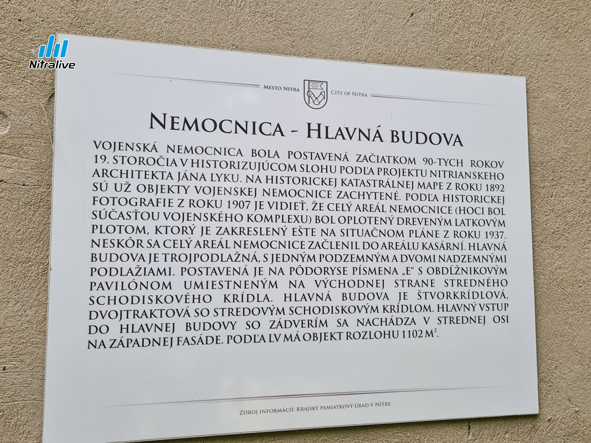 Prieskum: opustená budova nemocnice v kasárňach pod Zoborom