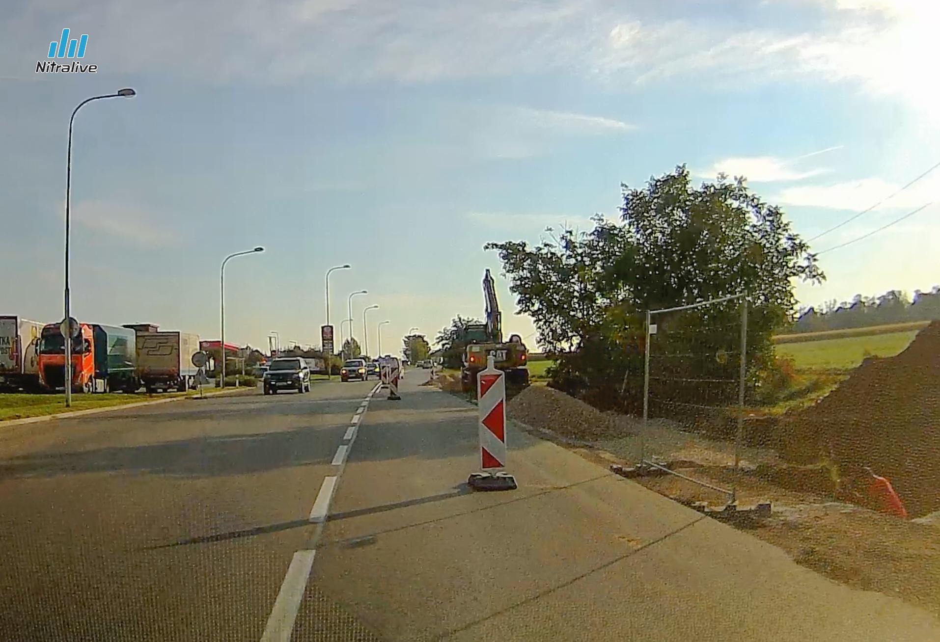 Dopravné obmedzenia na Zlatomoraveckej z dôvodu výstavby križovatky Kaufland (6.-22.9.2022)