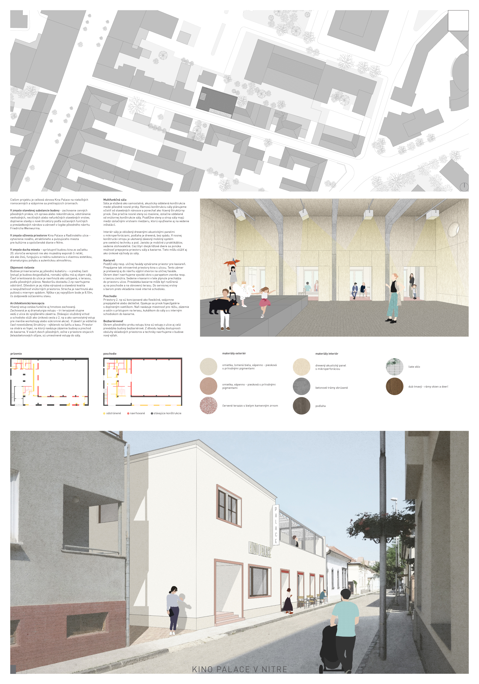 Kino Palace - výsledky architektonickej súťaže