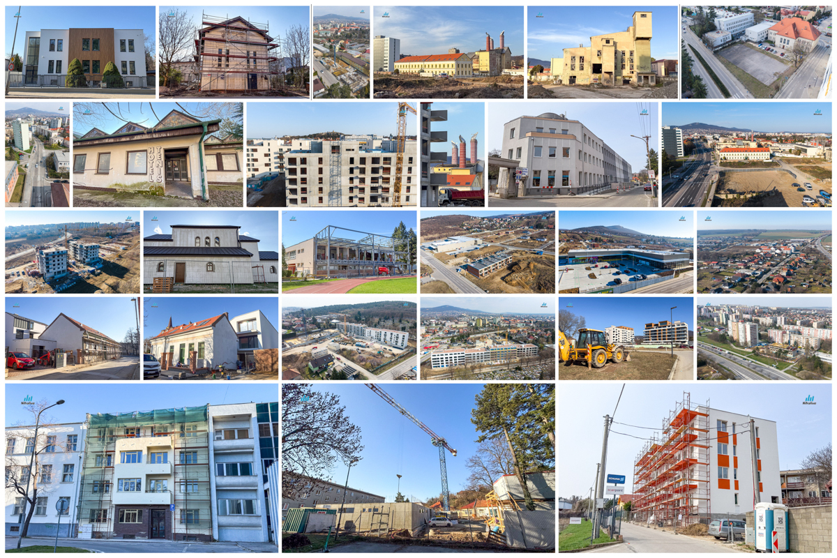 Výstavba v Nitre, marec 2026
