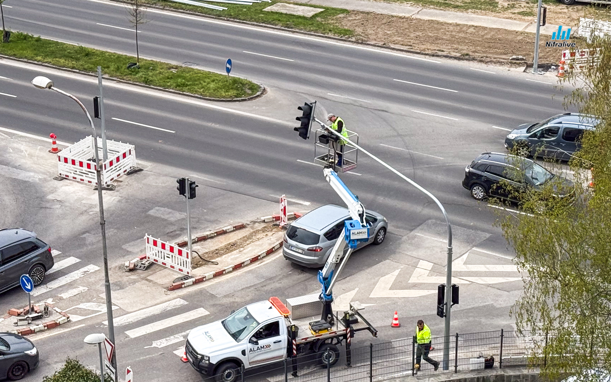Križovatka Štefánikova x pivovar