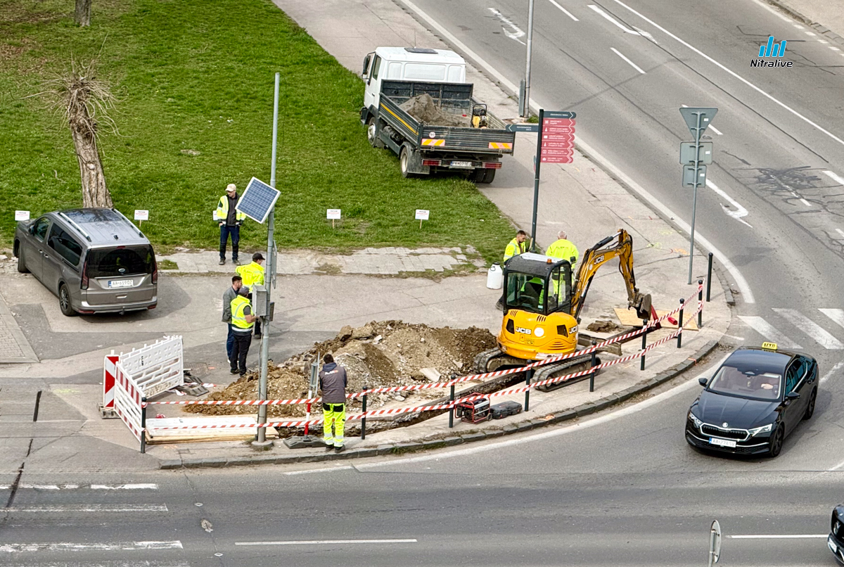 Križovatka Štefánikova x pivovar