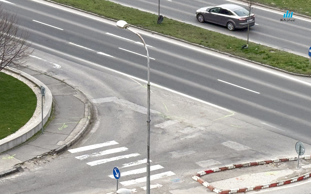 Križovatka Štefánikova x Rázusova a Staničná