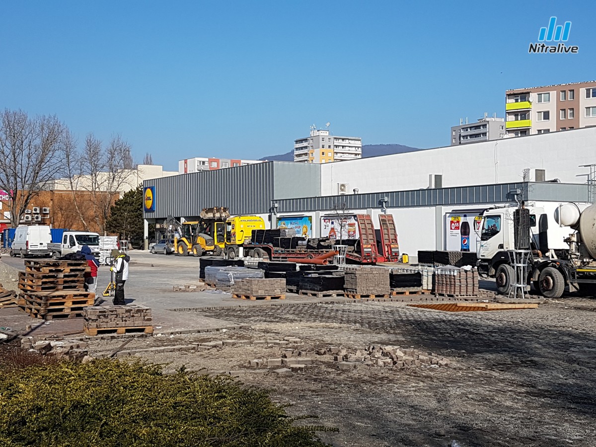 Lidl Fatranská Nitra - rekonštrukcia