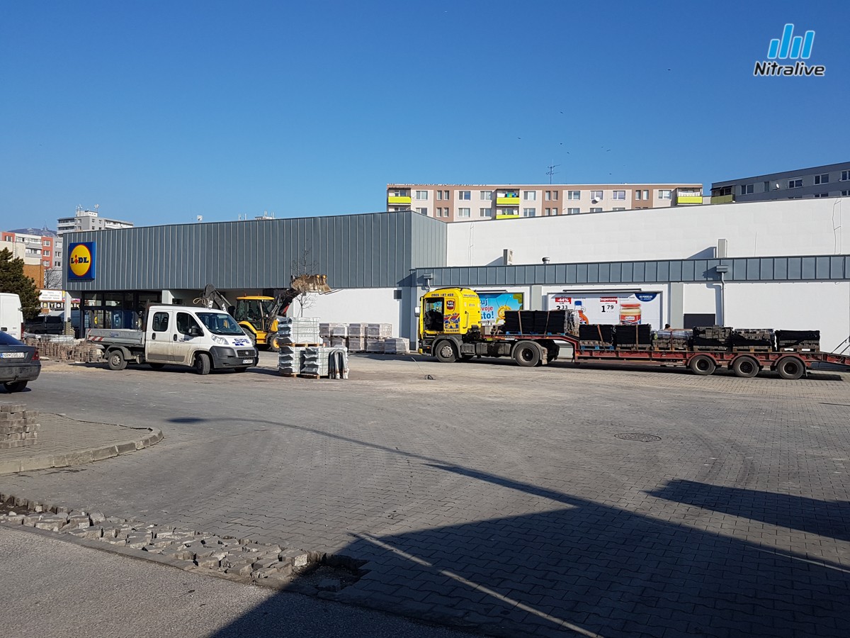 Lidl Fatranská Nitra - rekonštrukcia
