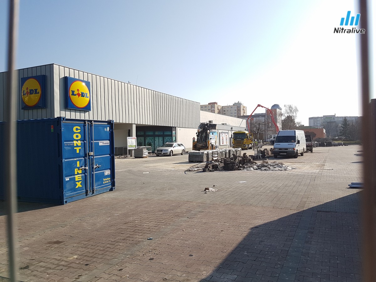 Lidl Fatranská Nitra - rekonštrukcia