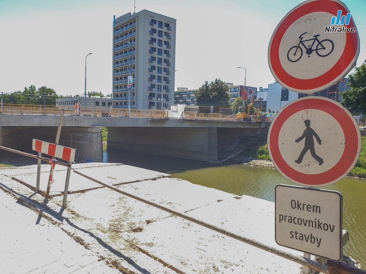 Rekonštrukcia Univerzitného mosta aktuálne + informácie o uzávierke (4. júl 2019)