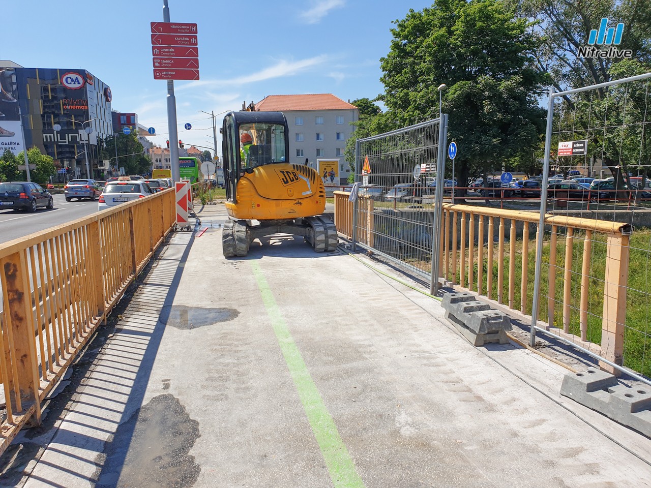 Rekonštrukcia Univerzitného mosta aktuálne + informácie o uzávierke (4. júl 2019)