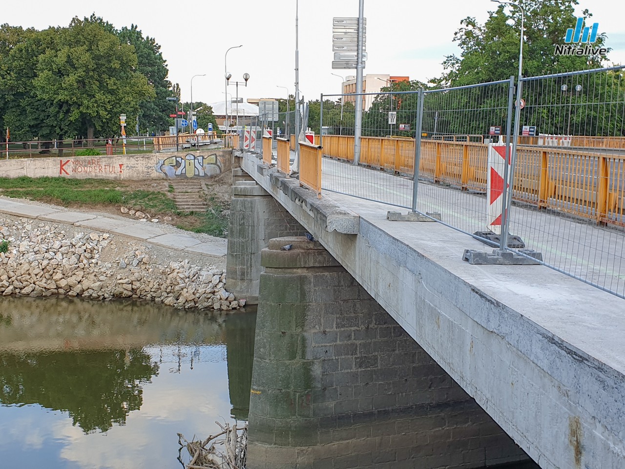 Rekonštrukcia Univerzitného mosta aktuálne + informácie o uzávierke (4. júl 2019)