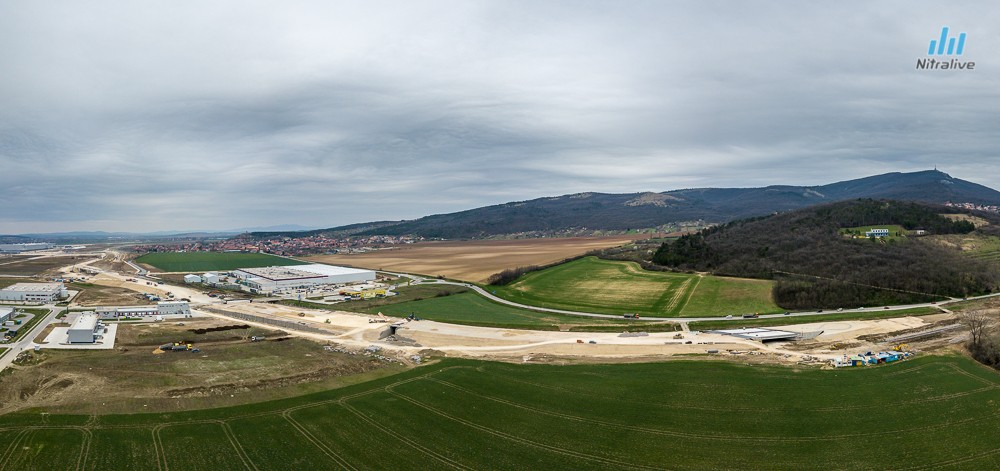 Obchvat Dražoviec, preložka I/64, apríl 2018