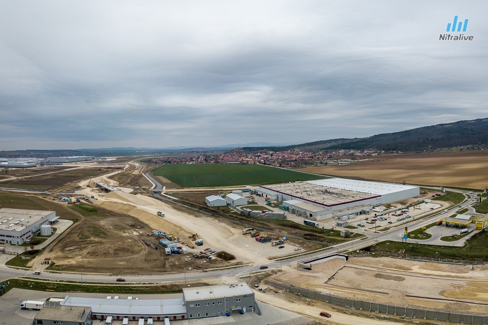 Obchvat Dražoviec, preložka I/64, apríl 2018