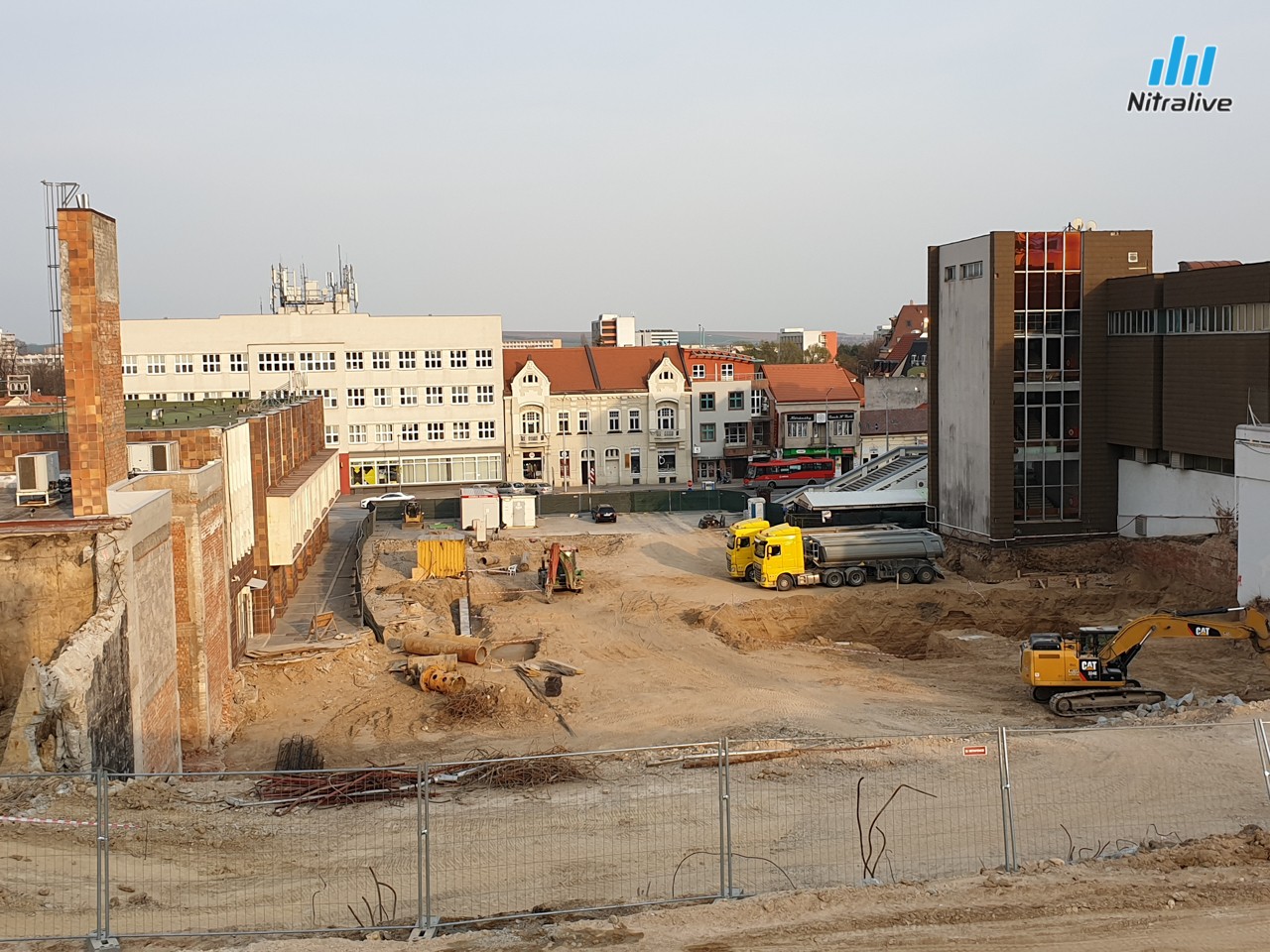 Orbis Nitra, výstavba