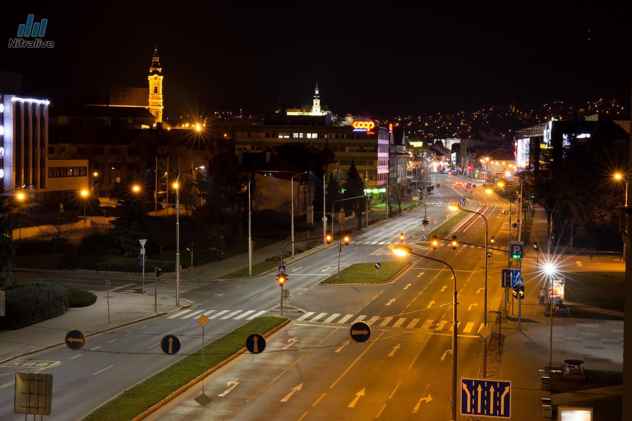 Modernizácia verejného osvetlenia Nitra 2015