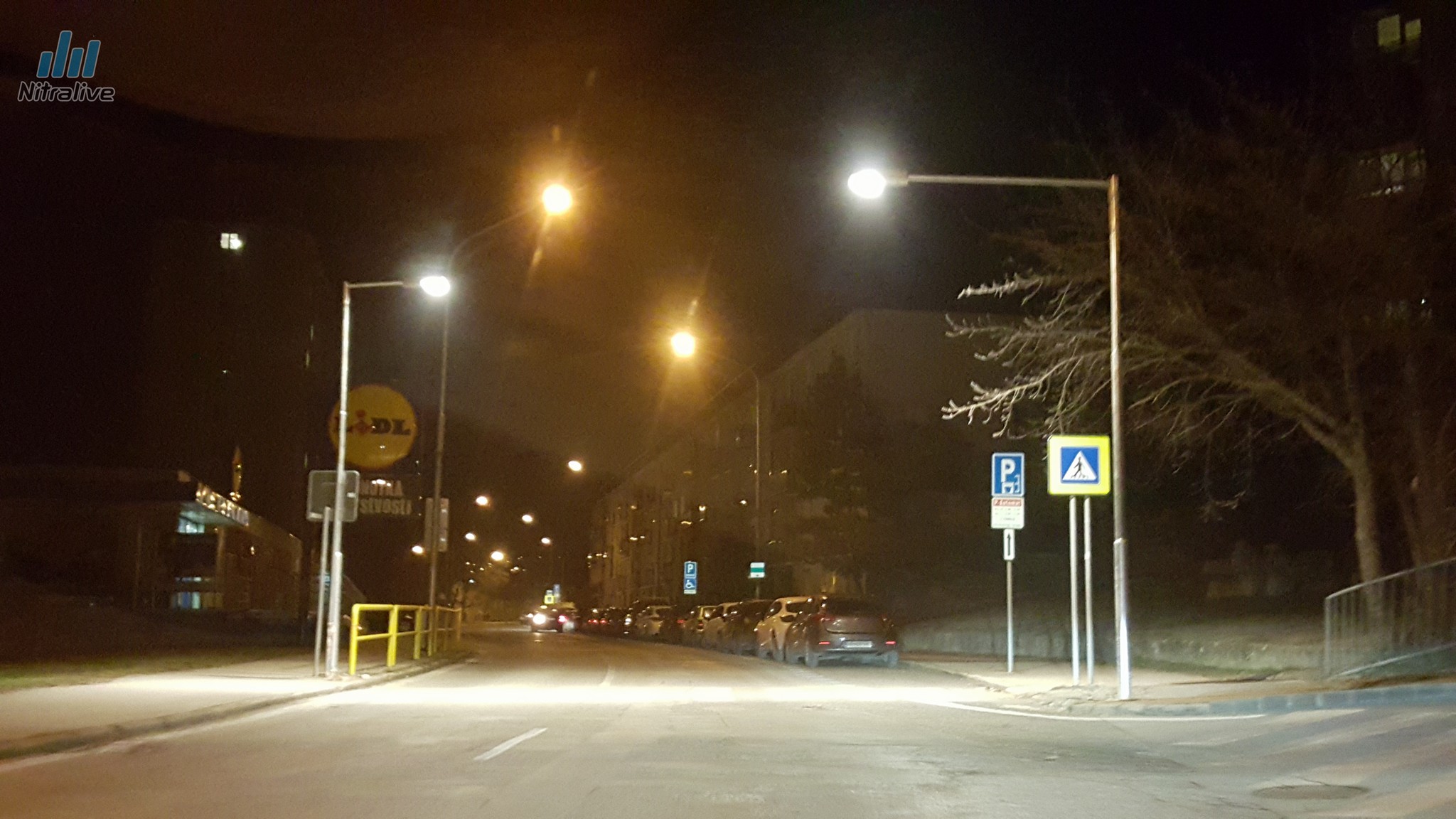 Priechod pre chodcov Dolnočermánska ulica Nitra