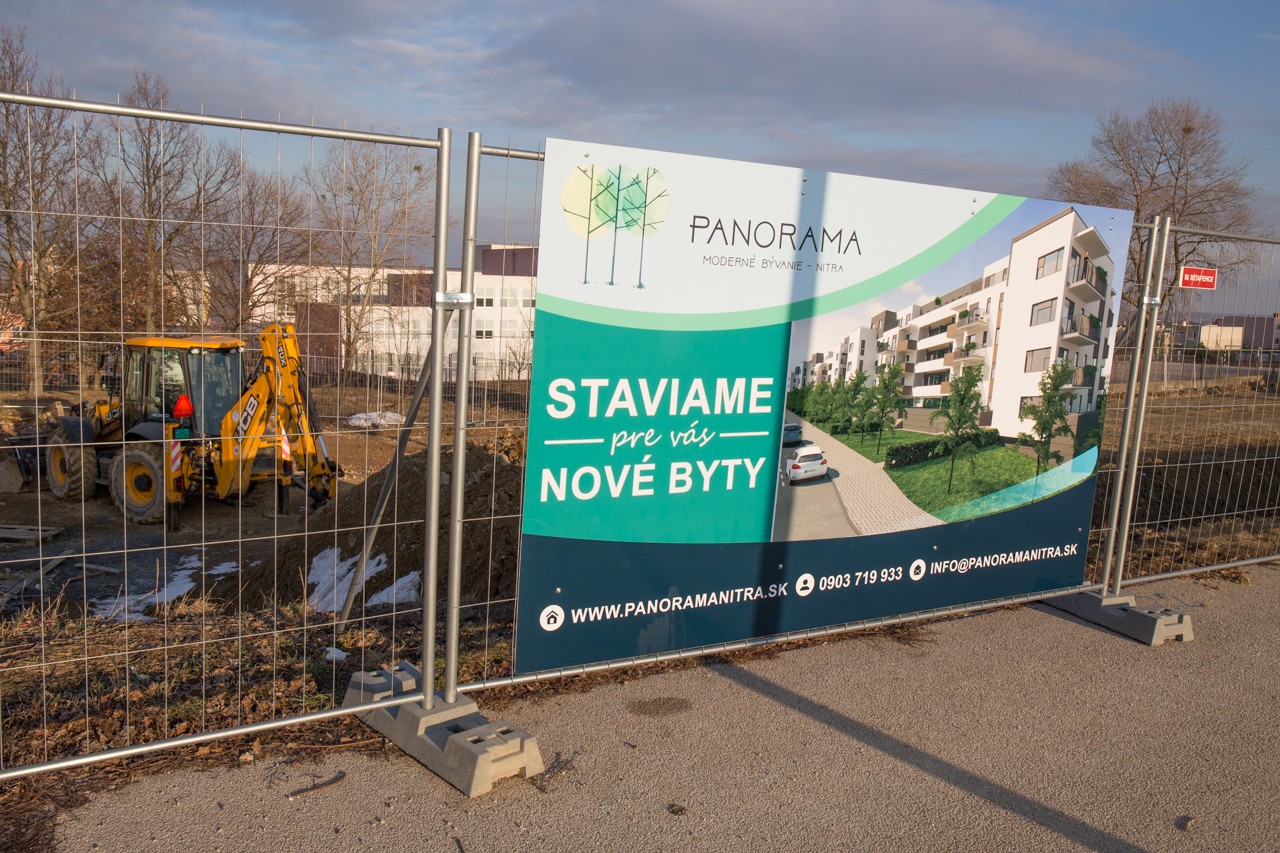 Bytové domy Panorama, Klokočina Nitra výstavba 2018/2019