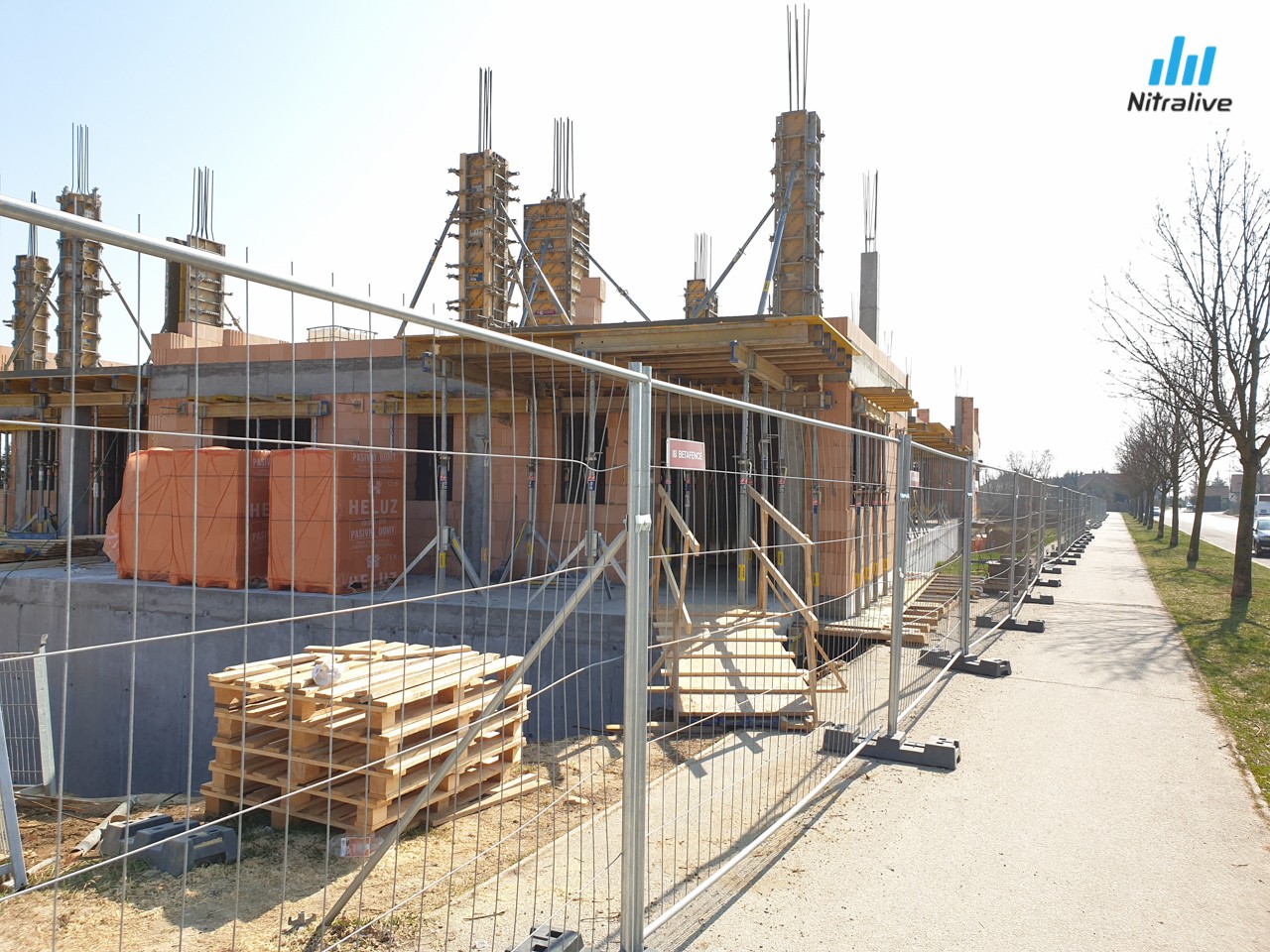 Bytové domy Panorama Nitra, výstavba