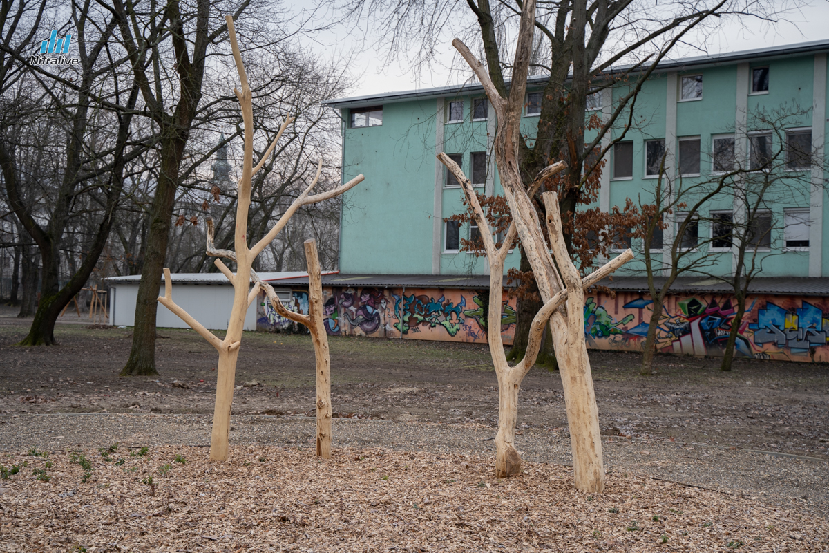 Nový park Sihoť Nitra, revitalizácia