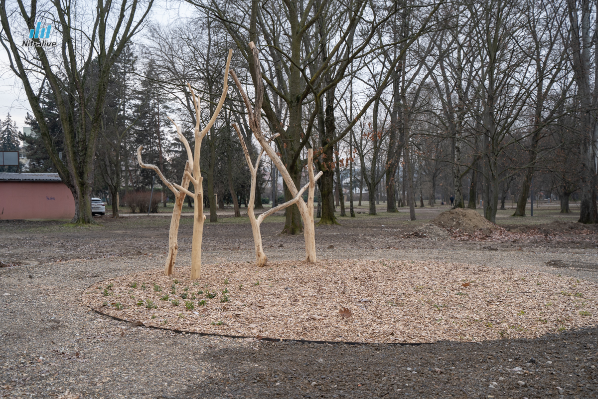 Nový park Sihoť Nitra, revitalizácia