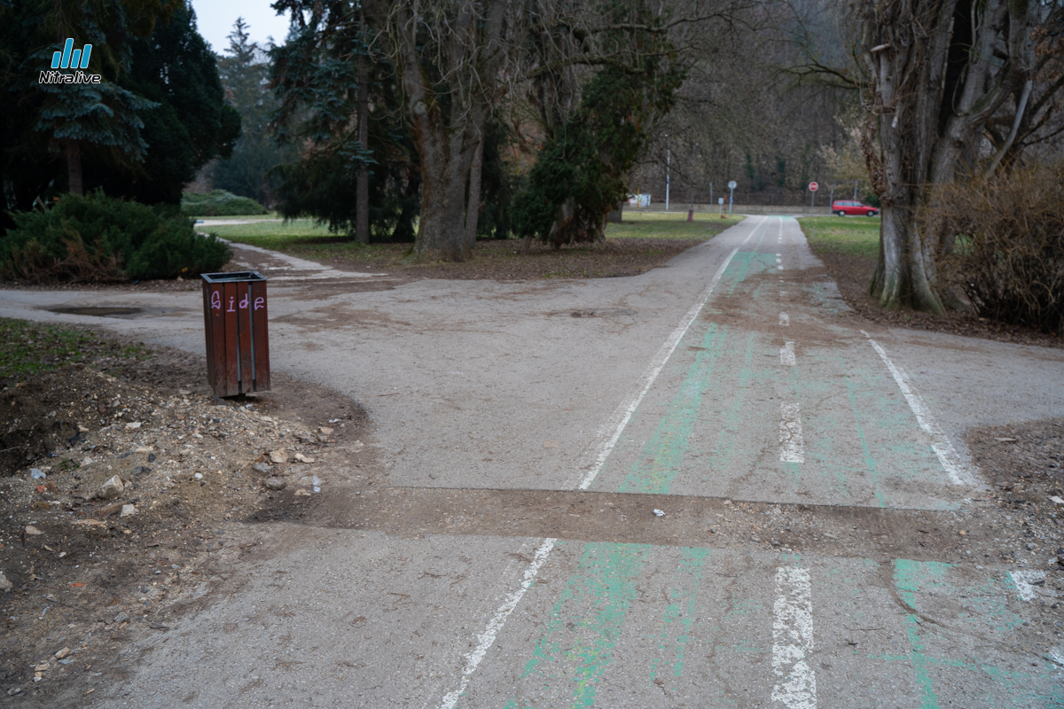 Nový park Sihoť Nitra, revitalizácia