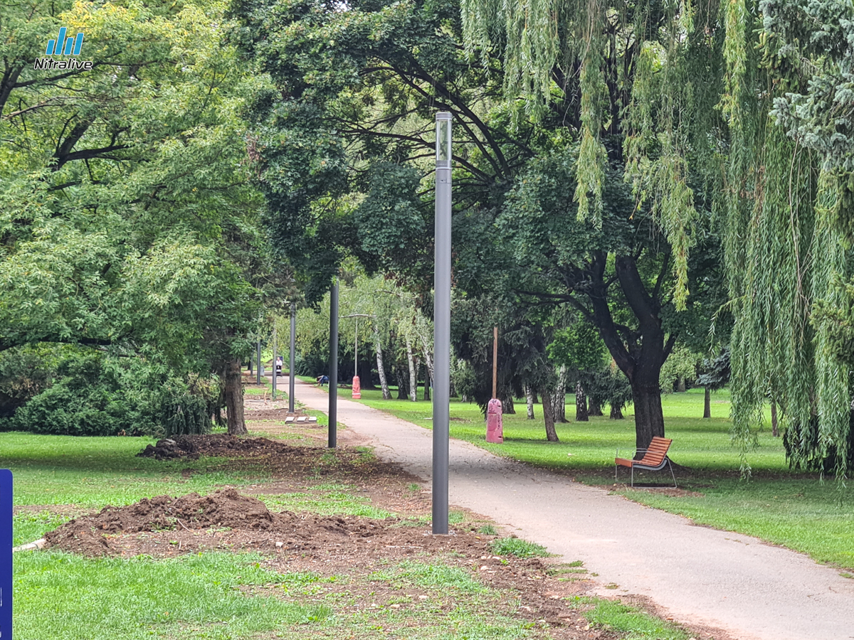 Nový park Sihoť Nitra, revitalizácia