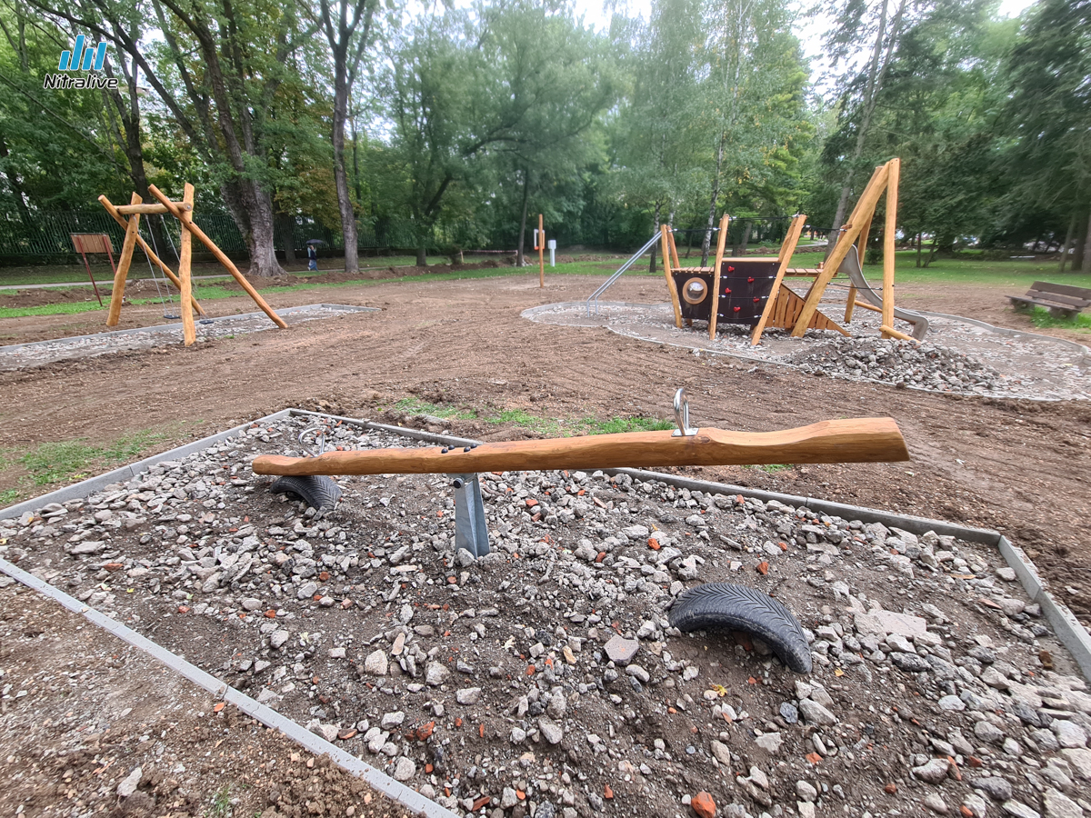 Nový park Sihoť Nitra, revitalizácia