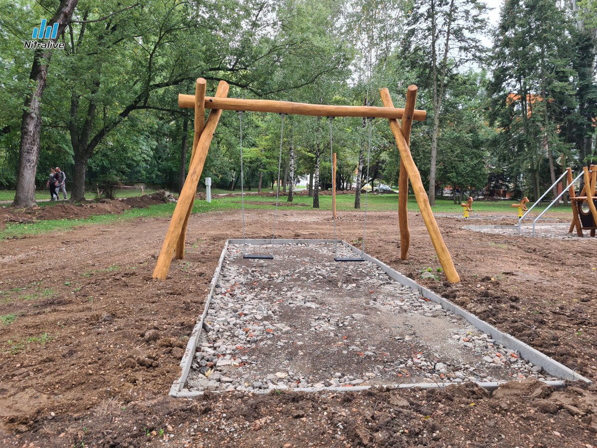 Nový park Sihoť Nitra, revitalizácia