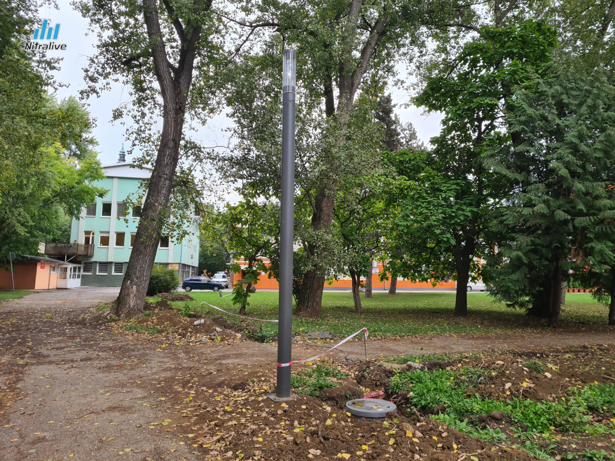 Nový park Sihoť Nitra, revitalizácia