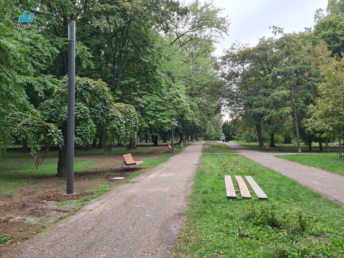 Nový park Sihoť Nitra, revitalizácia