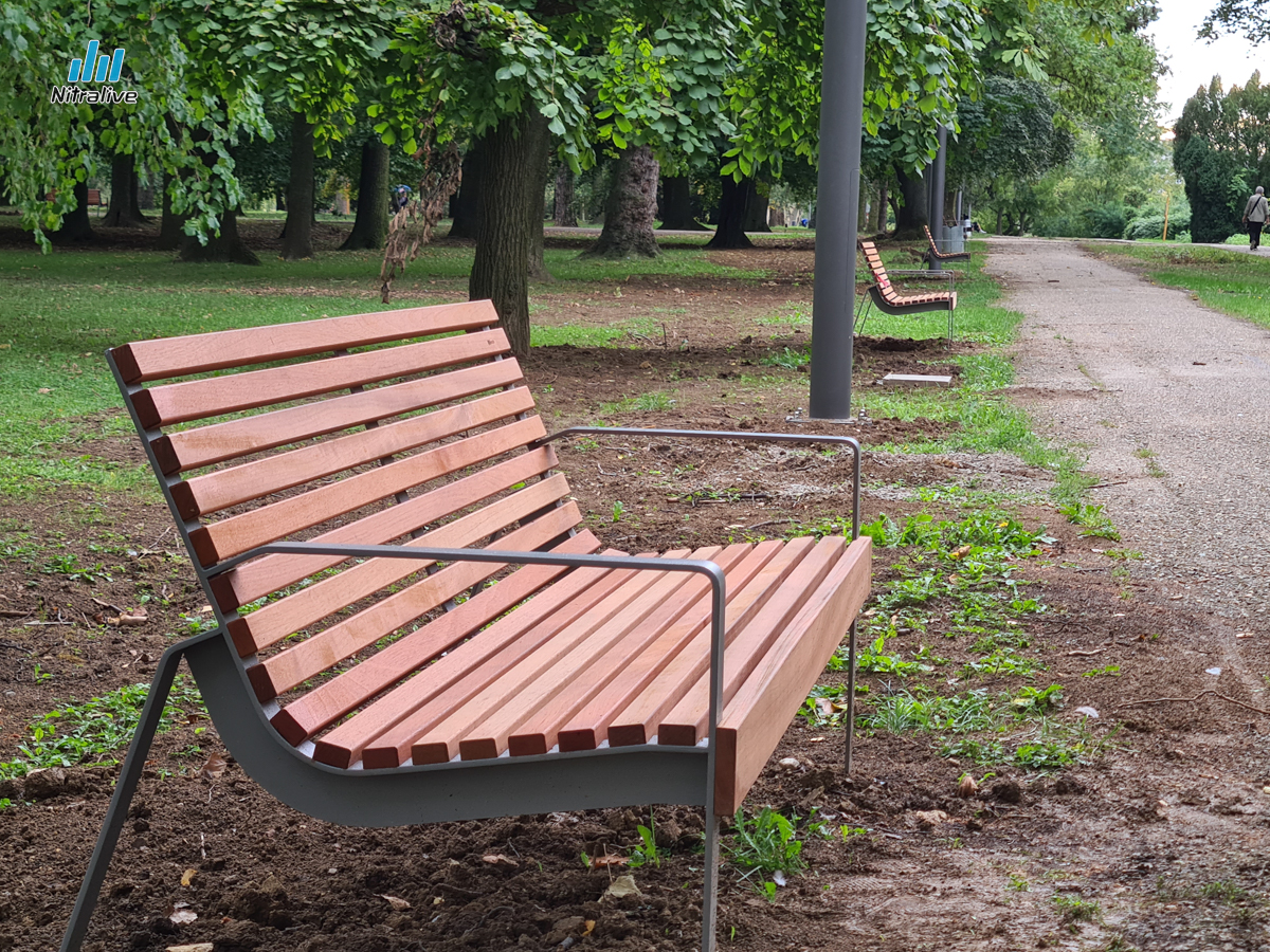 Nový park Sihoť Nitra, revitalizácia