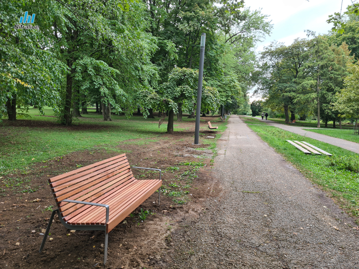 Nový park Sihoť Nitra, revitalizácia