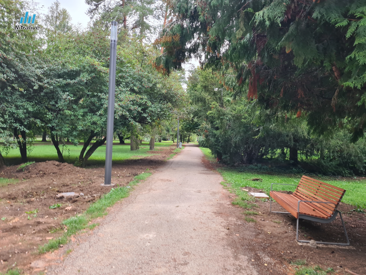 Nový park Sihoť Nitra, revitalizácia