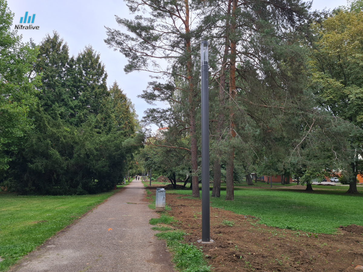 Nový park Sihoť Nitra, revitalizácia