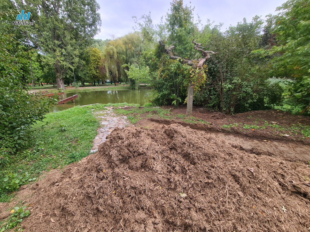 Nový park Sihoť Nitra, revitalizácia