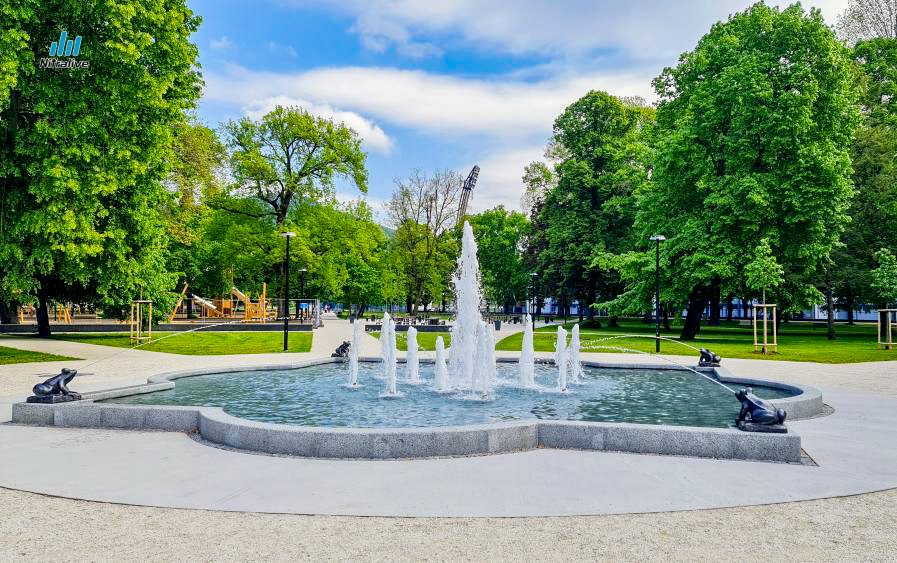 Žabia fontána, Nitra