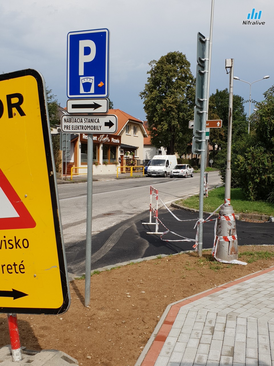Parkovisko Wilsonovo nábrežie Nitra