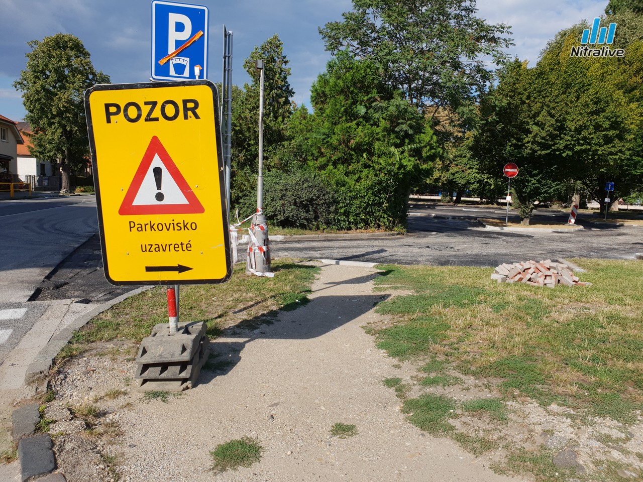 Parkovisko Wilsonovo nábrežie Nitra