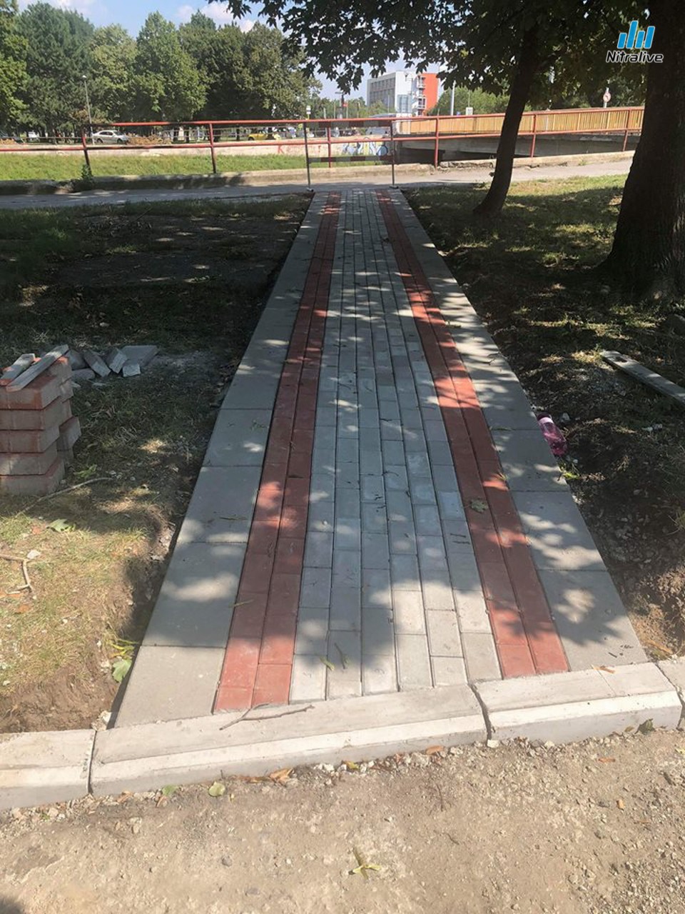 Parkovisko Wilsonovo nábrežie Nitra, priebeh rekonštrukcie